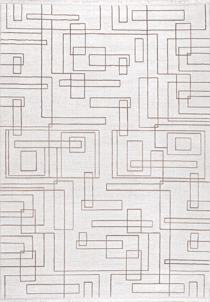 Foneks Halı Asel - 422 Krem Camel